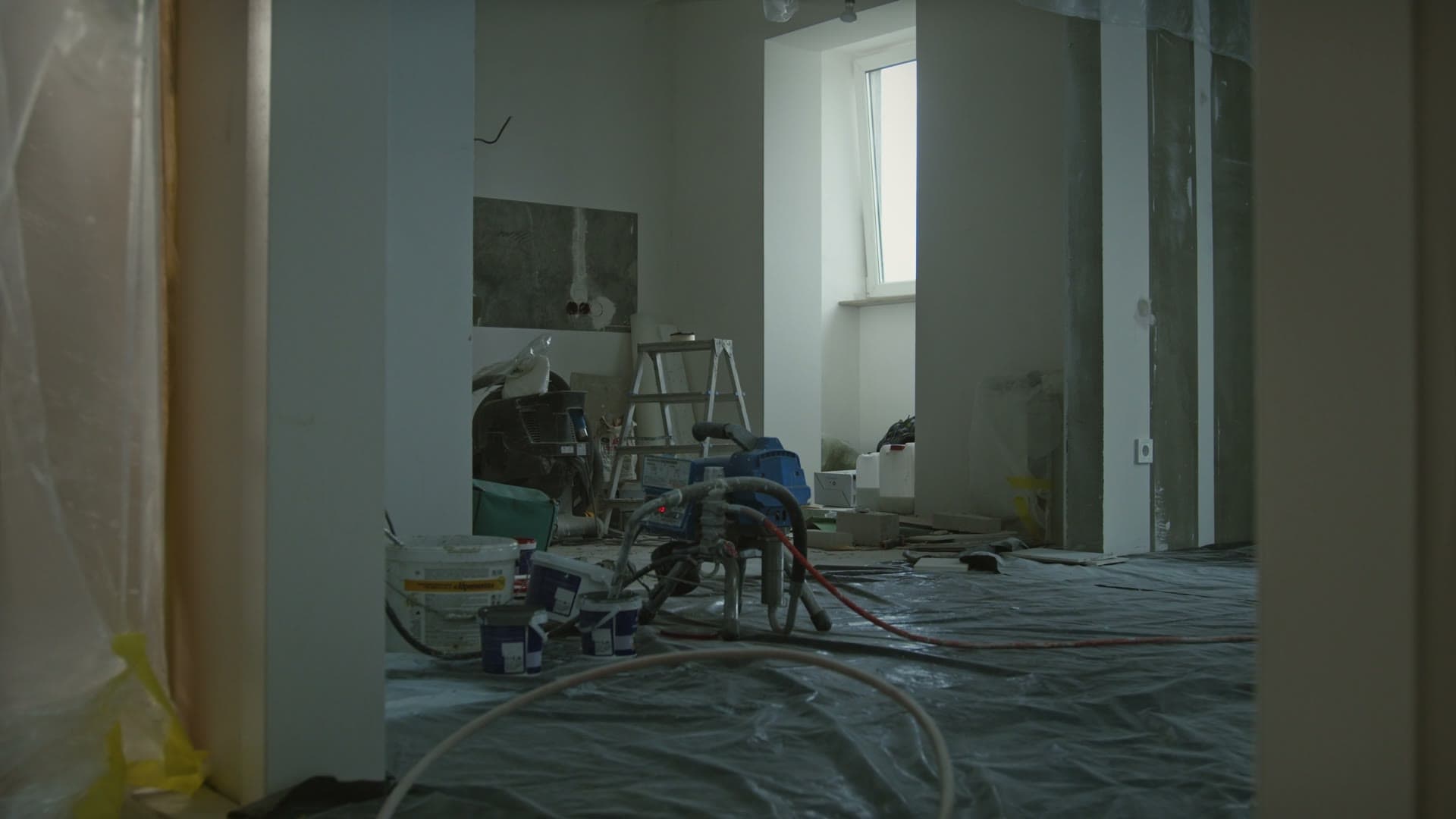 Woning in renovatie